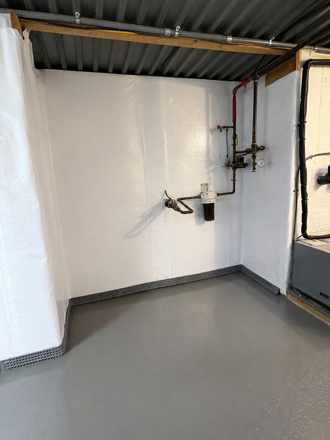 Professional basement waterproofing services